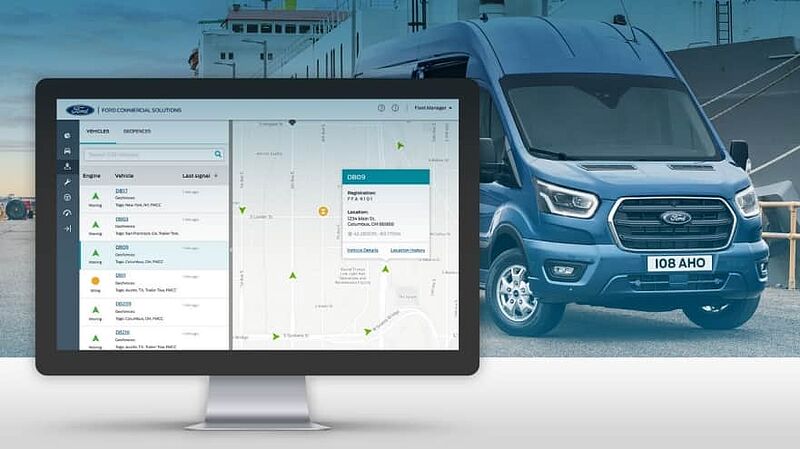 Ford präsentiert digital vernetzte Dienstleistungen und Services für sein elektrifiziertes Nutzfahrzeug-Angebot