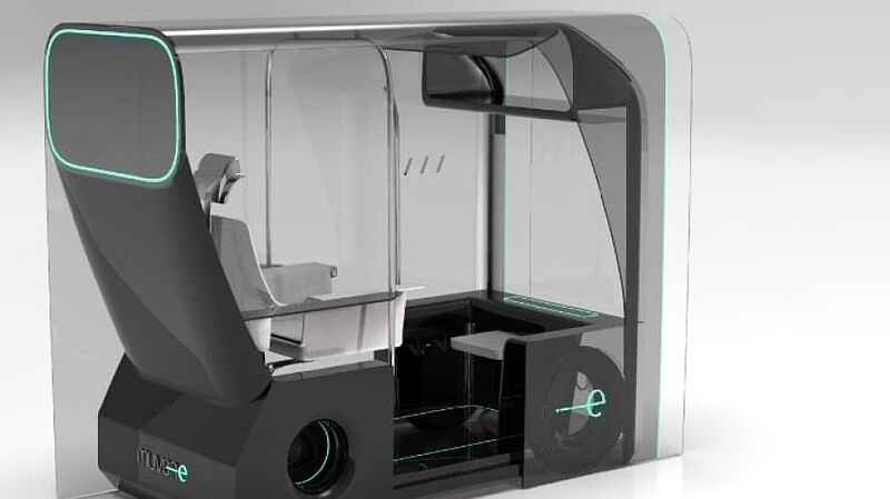 Selbstfahrendes Taxi-Konzeptfahrzeug gewinnt „New Designers Ford Award“