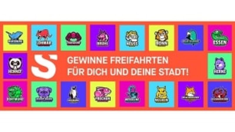 „Deine City. Dein Team.“ Spin-Fans kämpfen im Oktober um Gratisfahrten für ihre Stadt