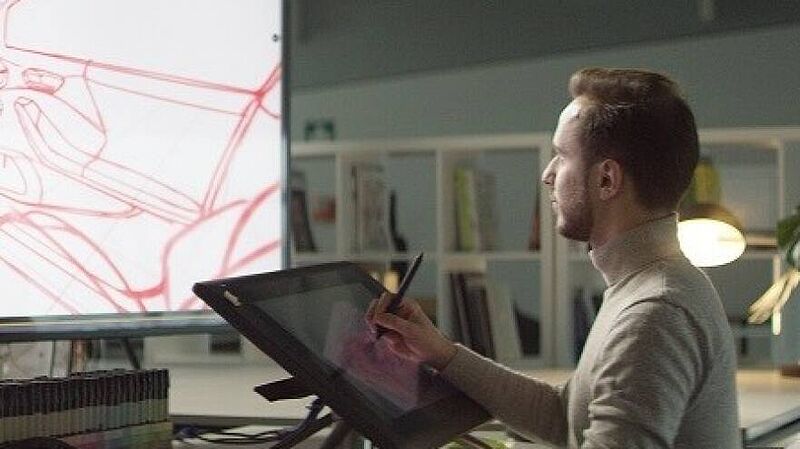 360 Grad-Skizzen befördern Designer direkt auf den Fahrersitz