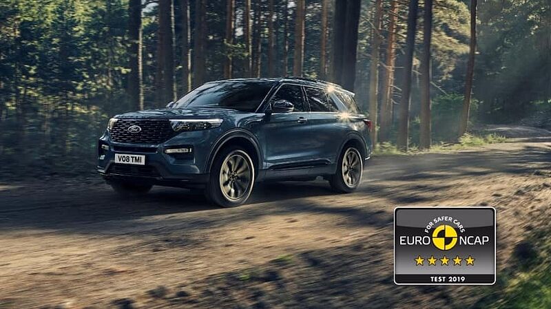 5 Sterne: Ford Explorer Plug-In-Hybrid erhält maximale Euro NCAP-Bewertung